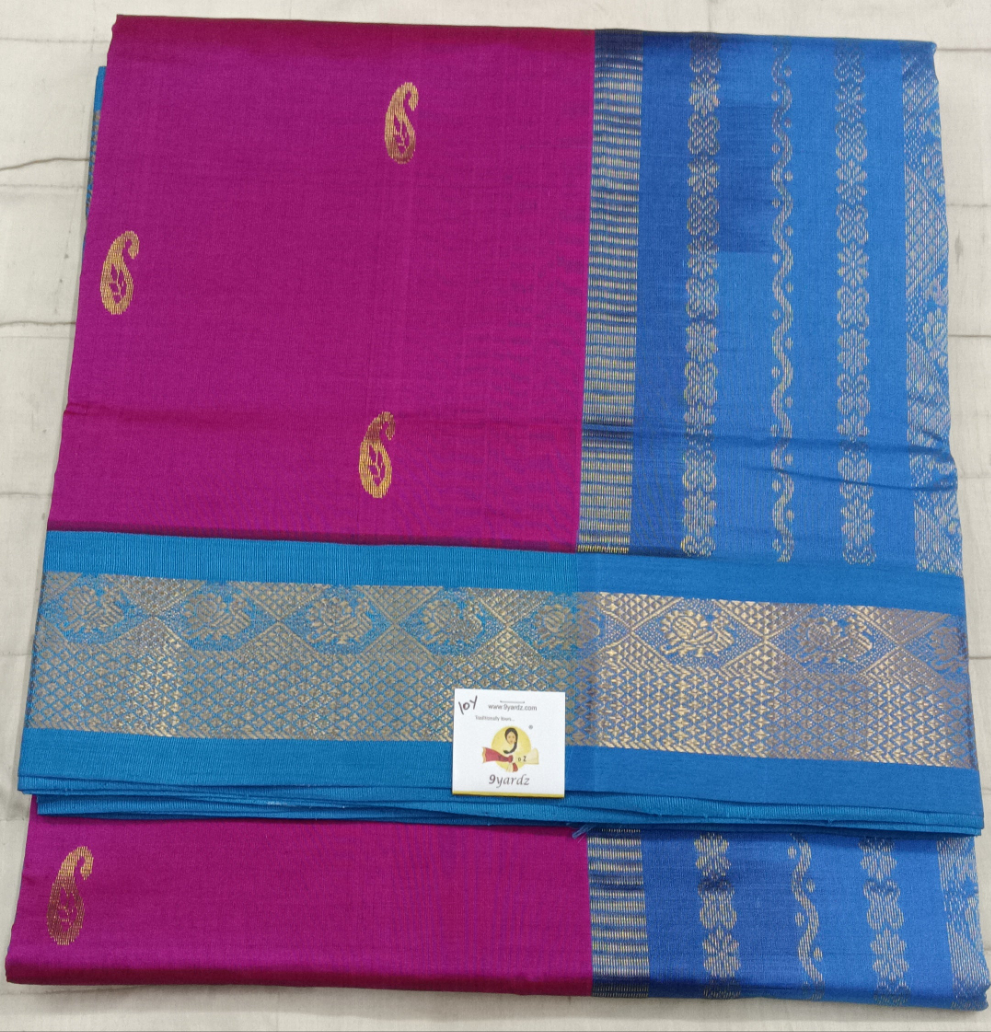 Semi Silk cotton Korvai Madisar