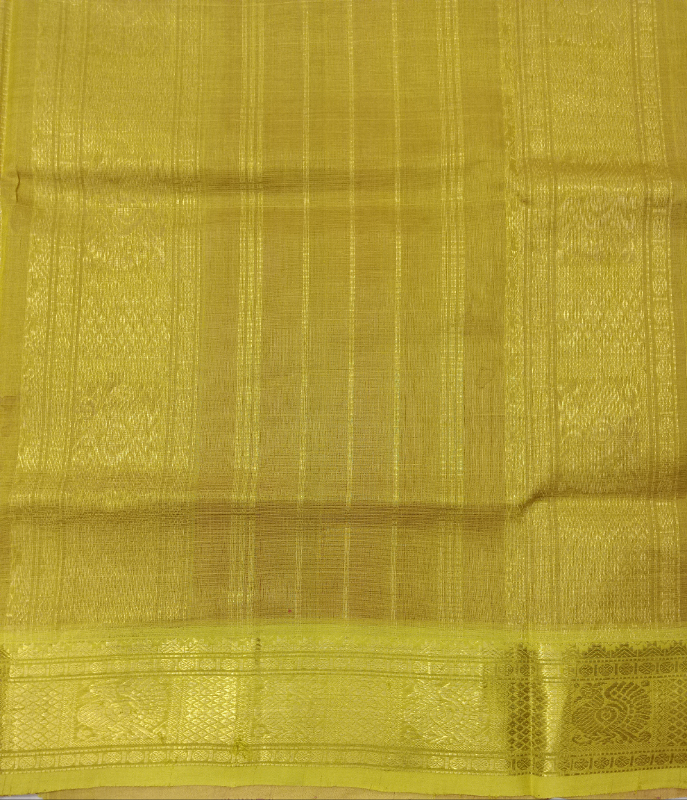Pure silk cotton -Semi korvai 10yardz
