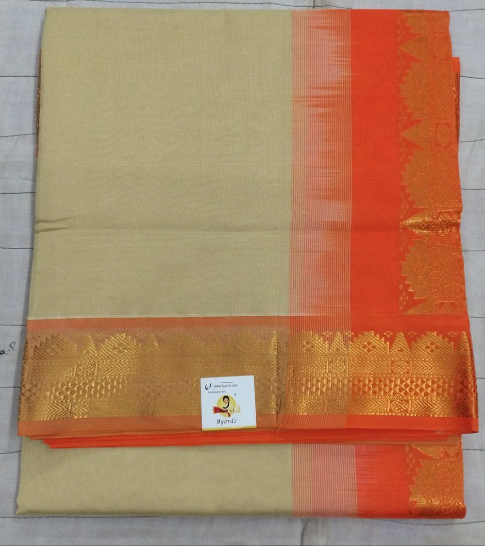 Semi silk Plain 6Yards
