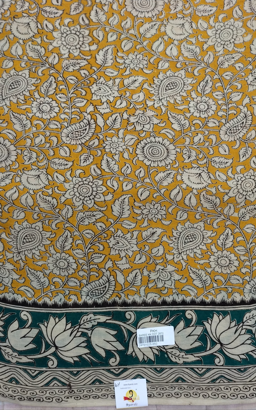 Kalamkari cotton 6yardz