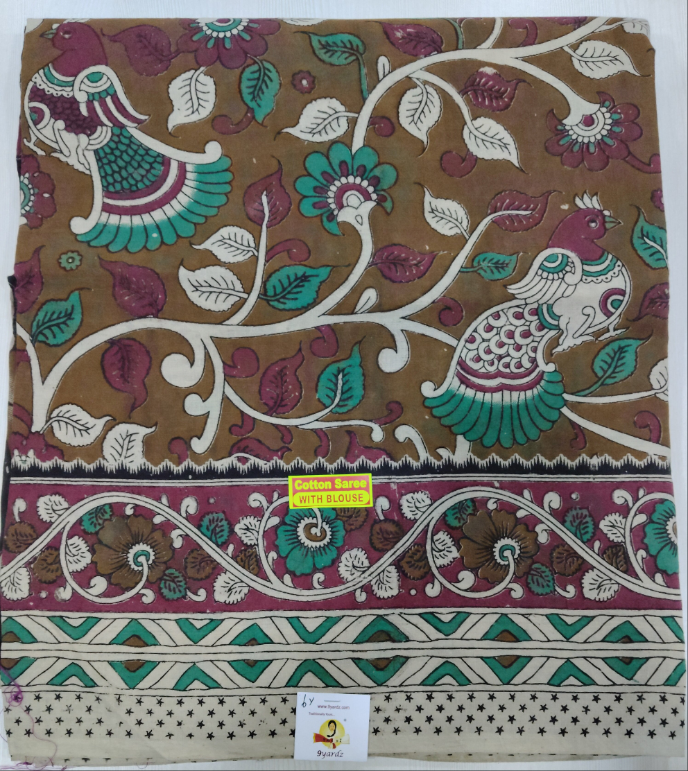 Kalamkari cotton 6yardz
