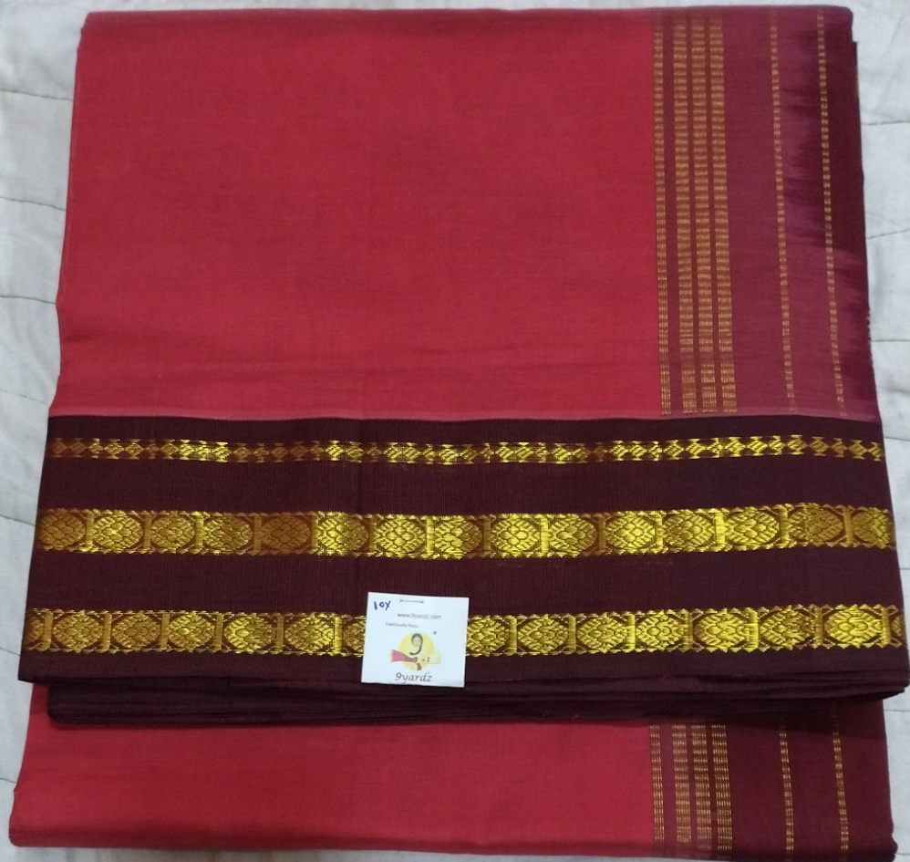 Semi Silk cotton Korvai Madisar