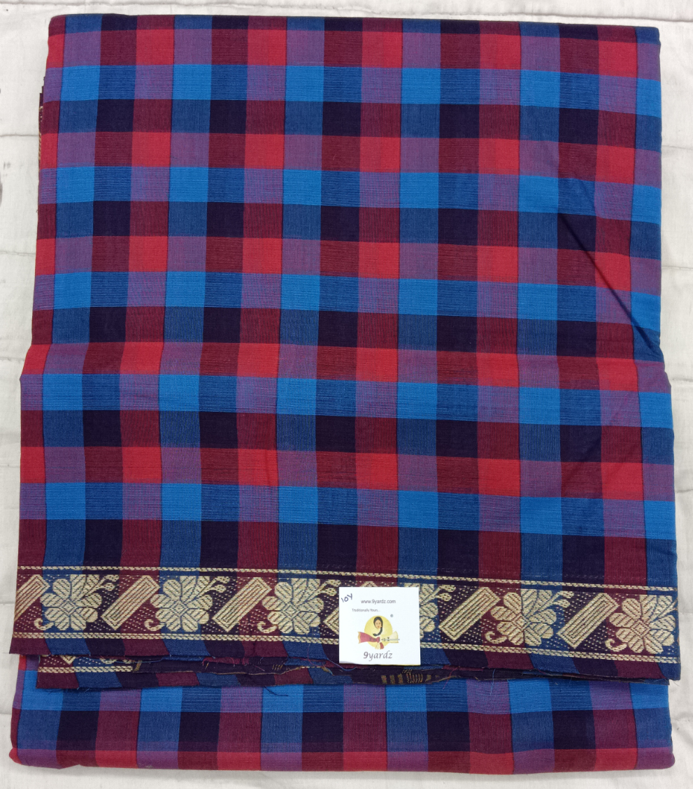 Chettinadu / Karaikudi cotton 10 yards madisar