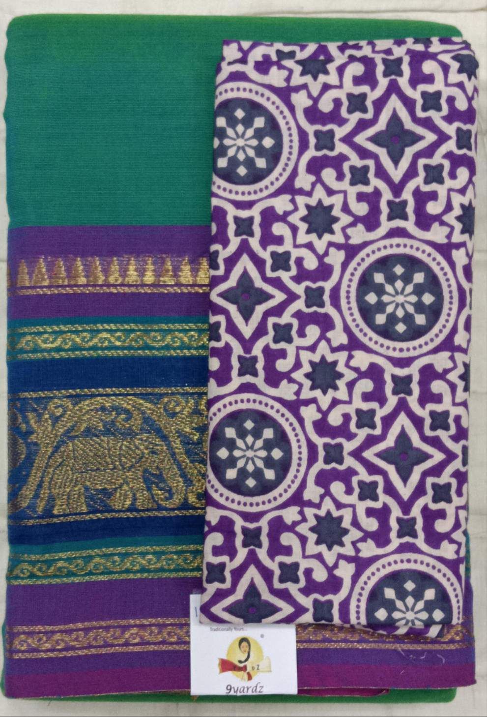 Arupukottai cotton 10 yards madisar
