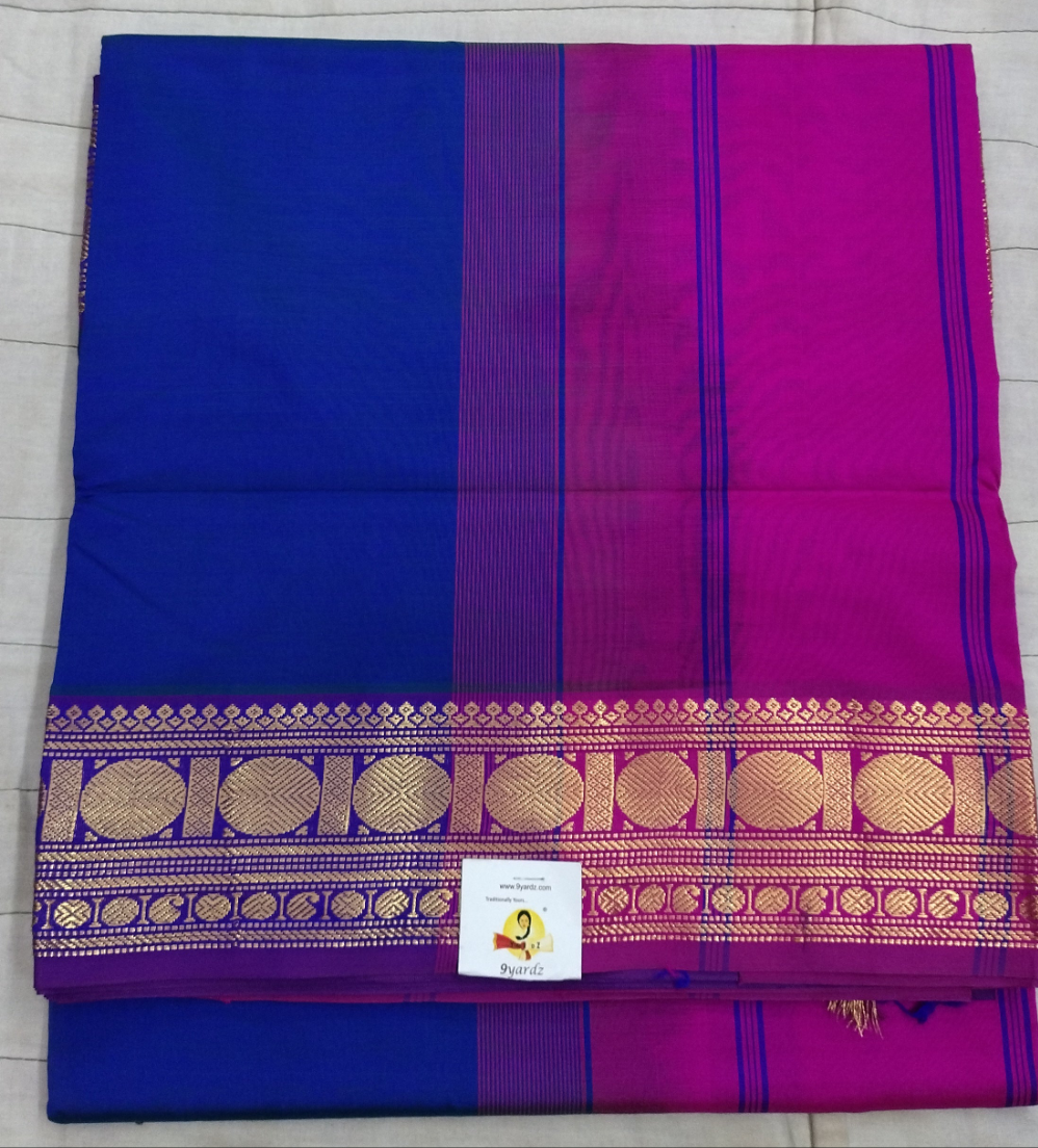 Semi silk Plain 6Yards
