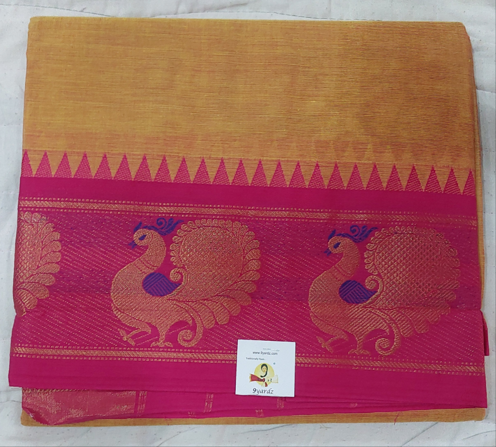 Chettinadu/ Karaikudi cotton 6 yards