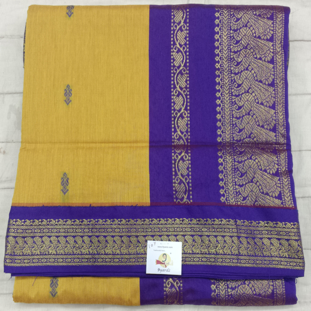 Kalyani Cotton Butta  9.5yardz