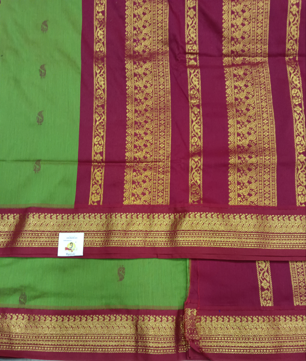 Kalyani Cotton Butta  9.5yardz