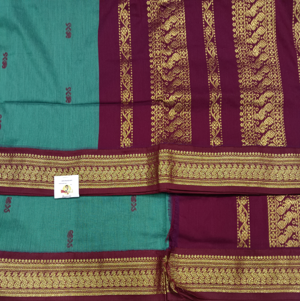 Kalyani Cotton Butta  9.5yardz