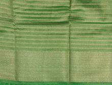 Load image into Gallery viewer, Mysore crepe silk checked (synthetic)