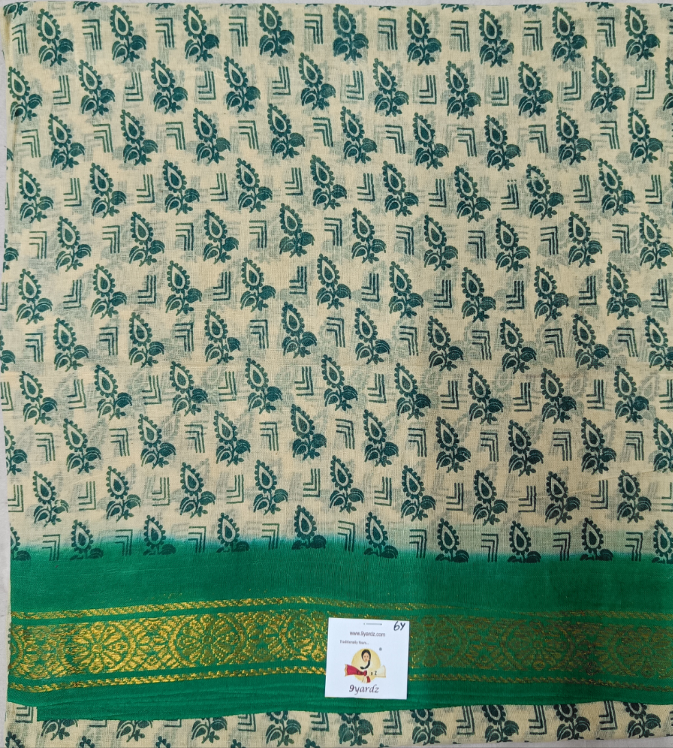 Sungudi cotton 6 yards