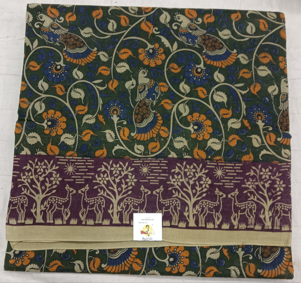 Sungudi cotton 10.5yards 49"