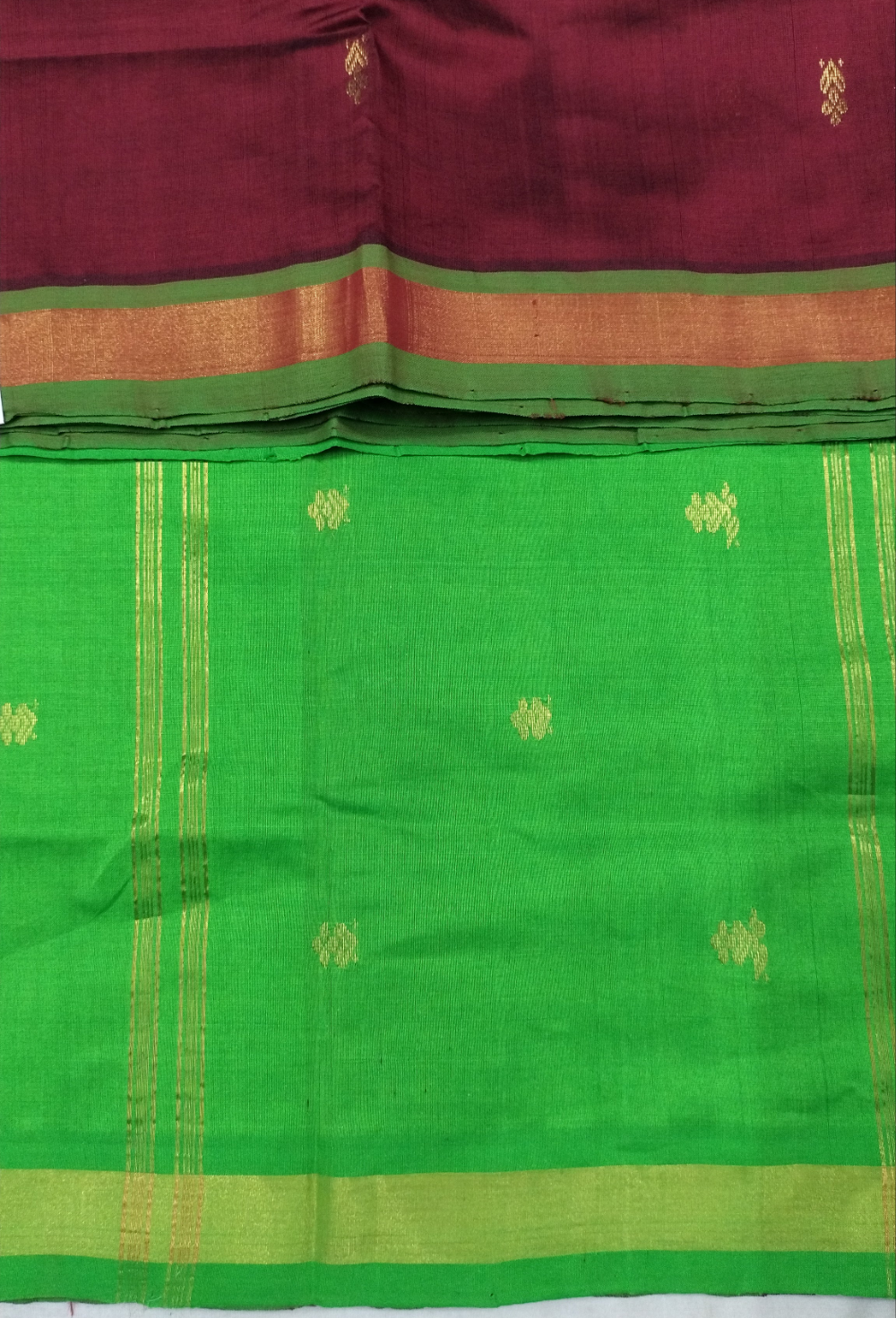 Semi silk Embossed 6Yards