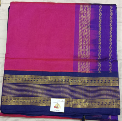 Pure silk cotton Korvai 12yardz