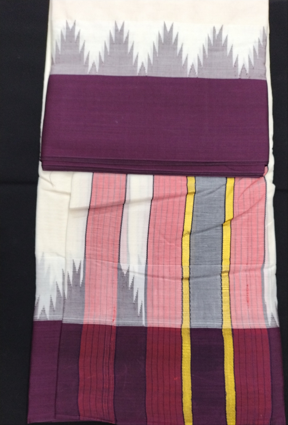 Pure cotton Muhurtham dhoti 10*6 KM