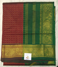 Load image into Gallery viewer, Pure silk cotton -Semi korvai 10yardz