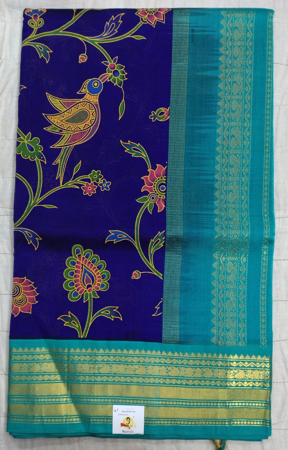 Korvai Printed 6 yards