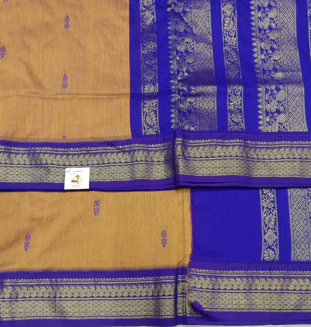 Kalyani Cotton Butta  9.5yardz