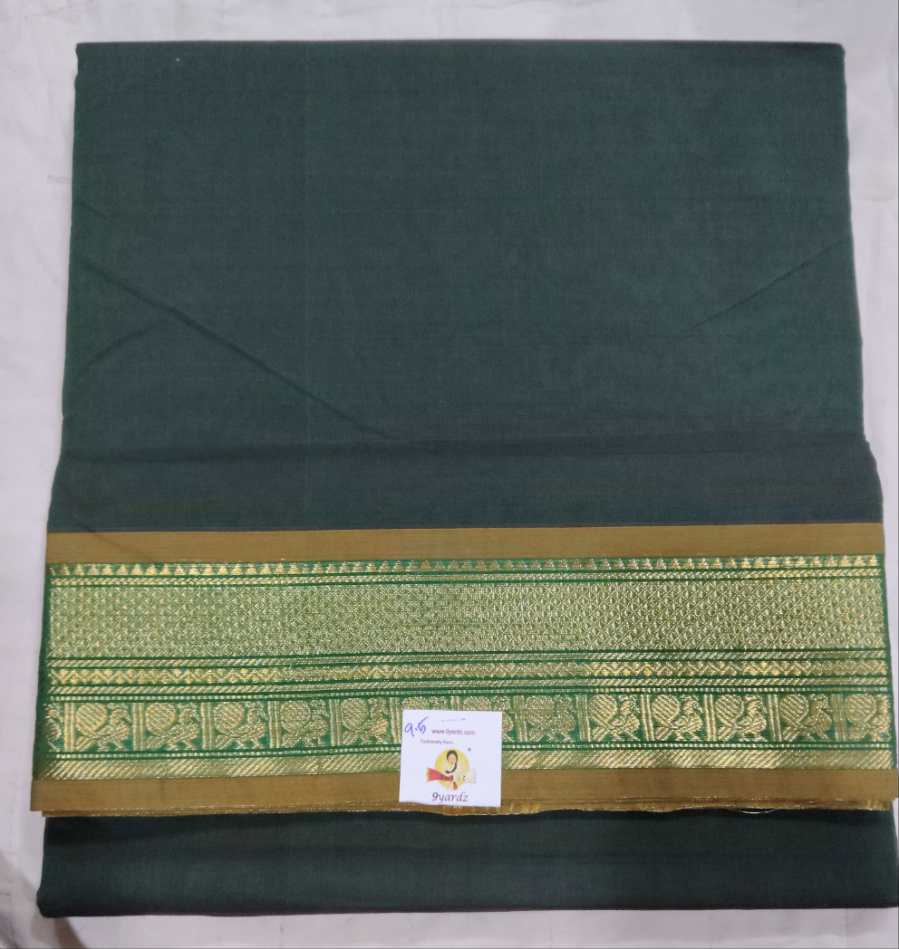 Chettinadu / Karaikudi cotton 9.5yards madisar