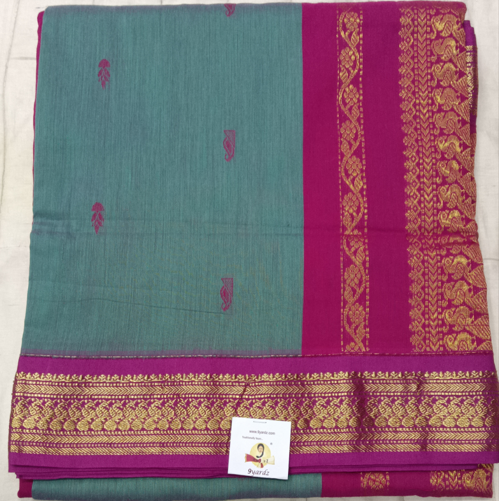 Kalyani Cotton Butta  9.5yardz