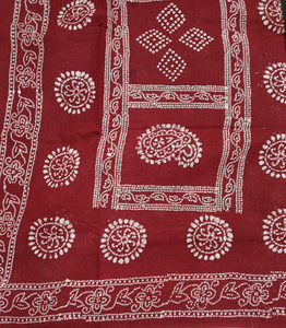 Sungudi cotton 10.5yards 49"