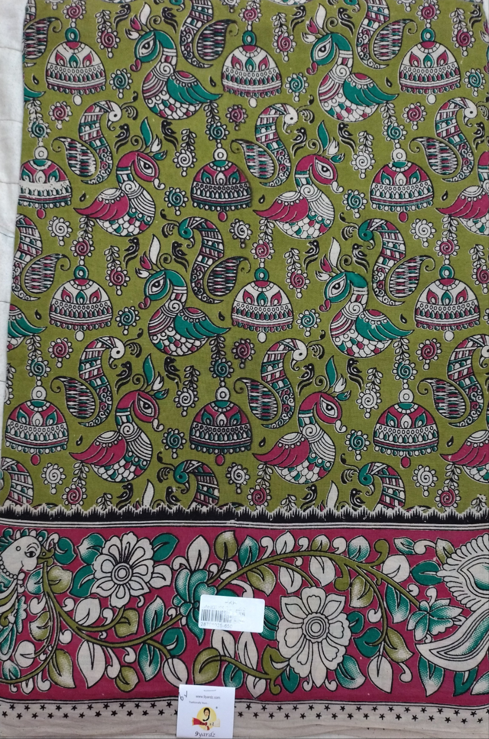 Kalamkari cotton 6yardz