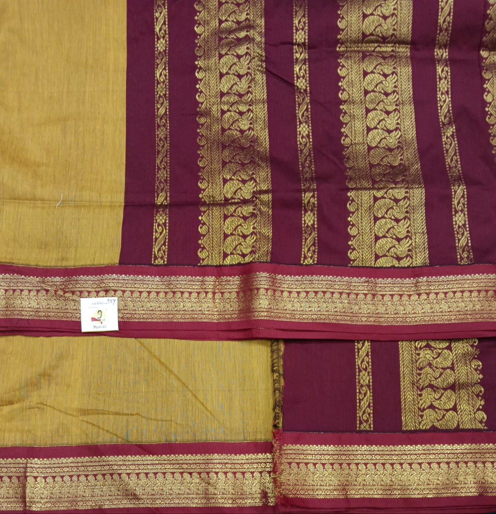 Kalyani Cotton Plain 9.5yardz