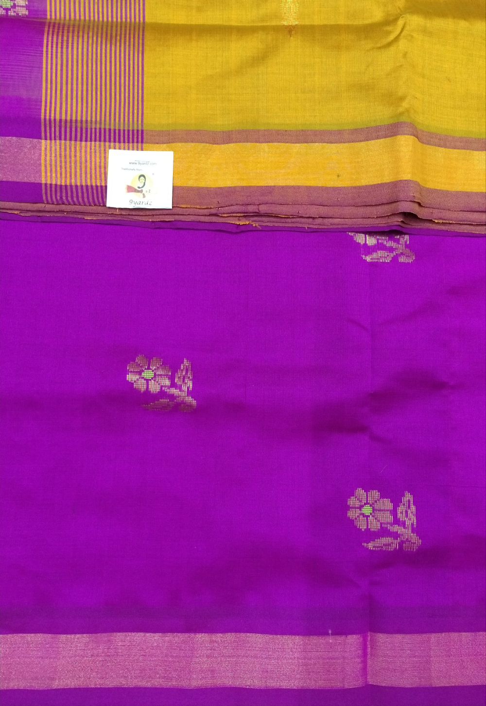 Semi silk Embossed 6Yards