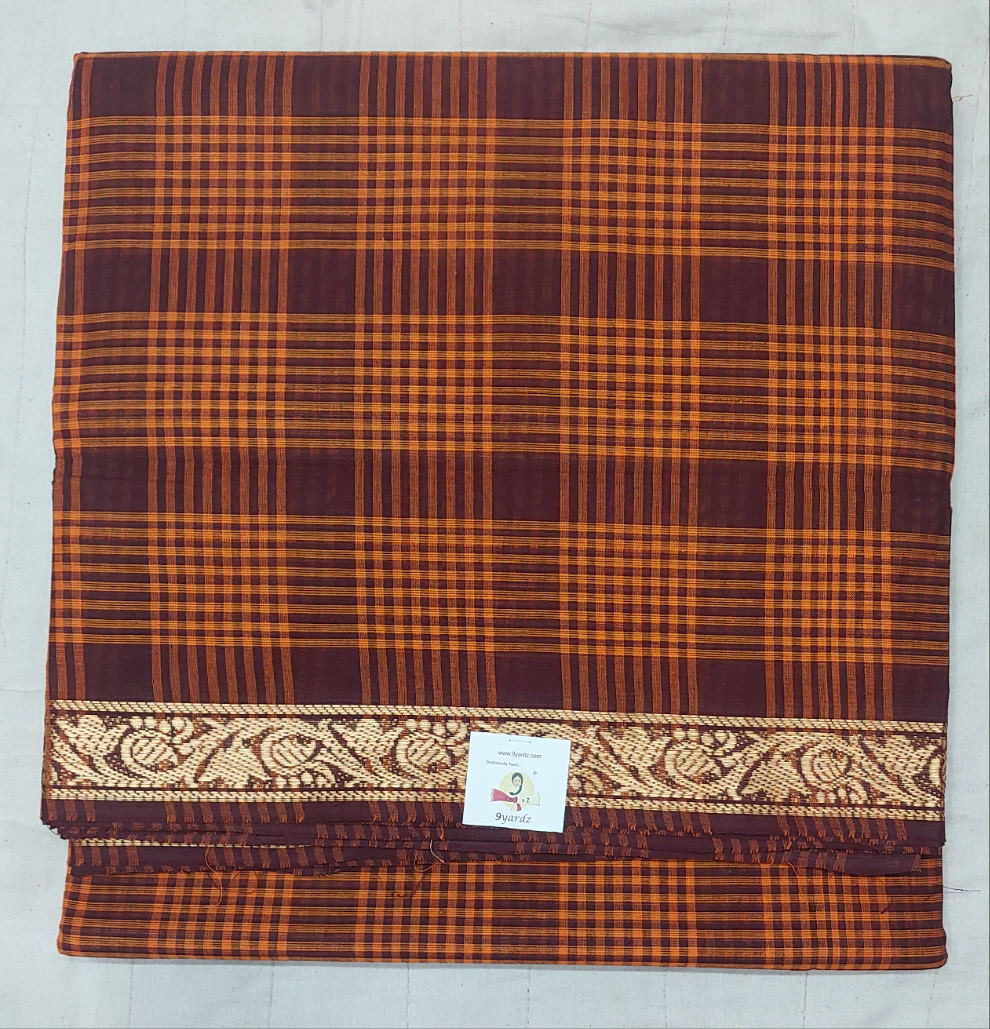 Chettinadu / Karaikudi cotton 10.5 yards madisar