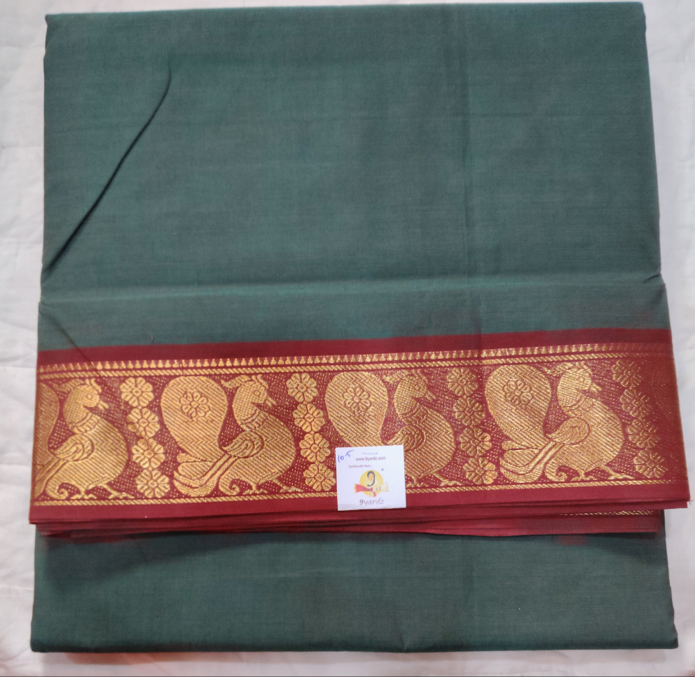 Chettinadu / Karaikudi cotton 10.5yards madisar