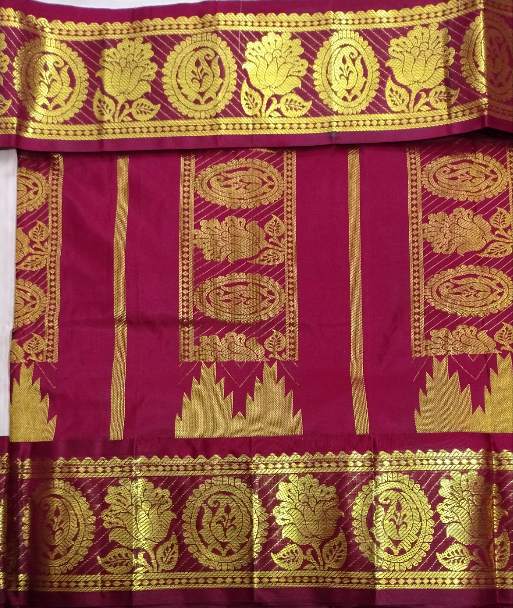 Pure silk madisar 14yardz