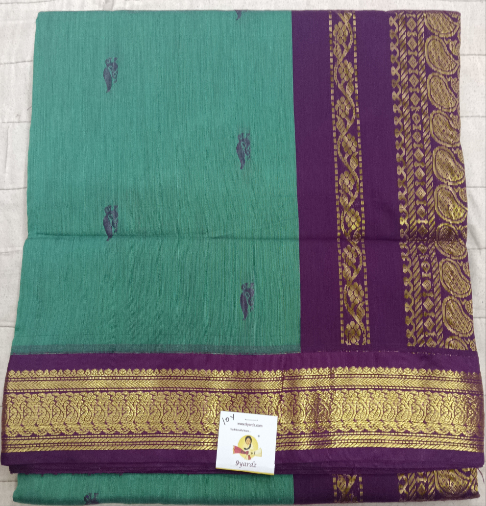 Kalyani Cotton Butta  9.5yardz