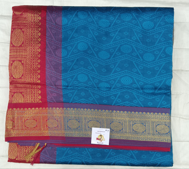 Semi Silk cotton Embossed Madisar