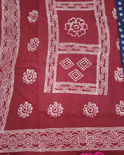 Load image into Gallery viewer, Sungudi cotton 10.5yards 49&quot;