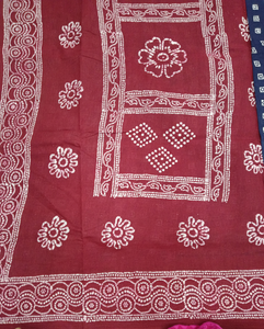 Sungudi cotton 10.5yards 49"