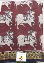 Load image into Gallery viewer, Kalamkari Silk 6yardz