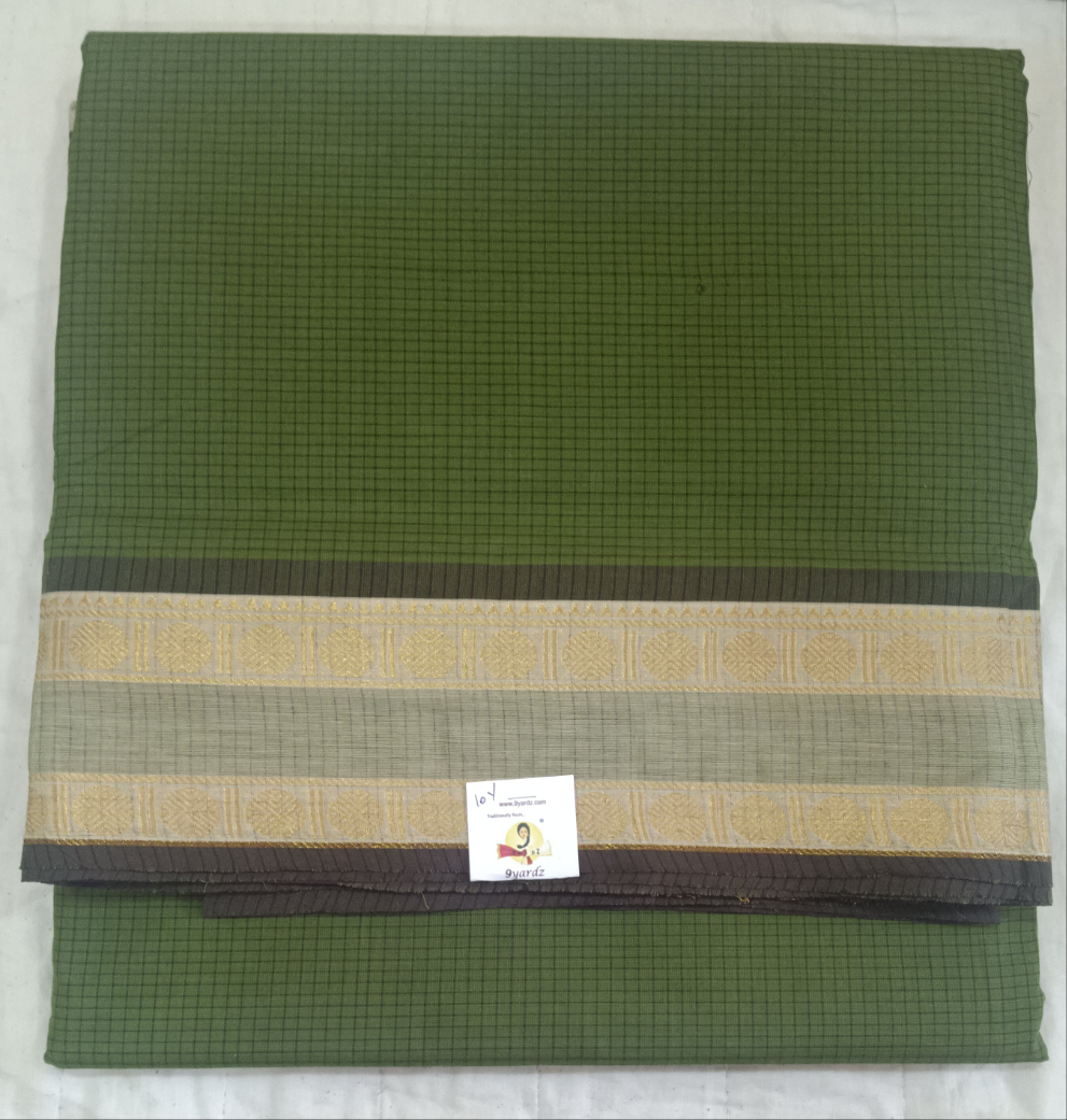 Chettinadu / Karaikudi cotton 10 yards madisar