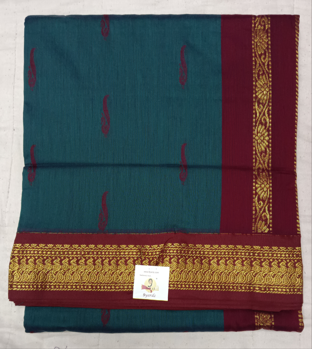 Kalyani Cotton Butta  9.5yardz