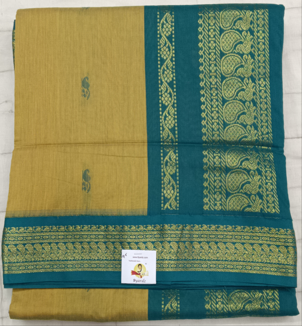 Kalyani Cotton Butta  9.5yardz