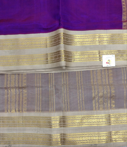 Pure silk cotton Korvai 12yardz