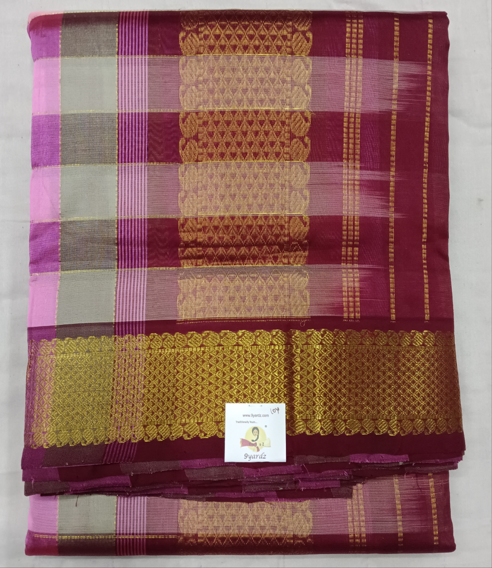 Pure Silk Cotton Madisar 10yardz