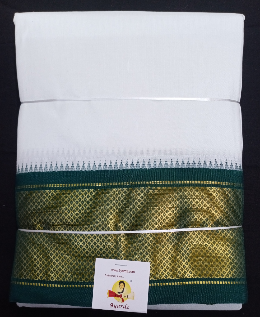 Pure silk  Dhoti 9*5 muzham