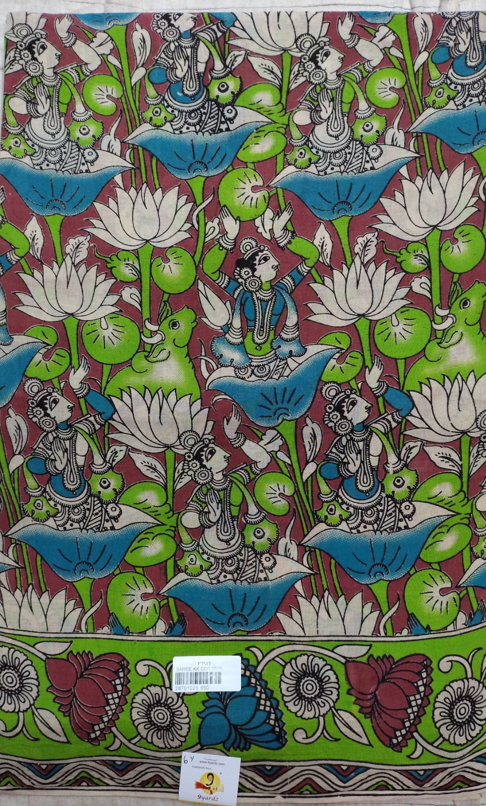 Kalamkari cotton 6yardz