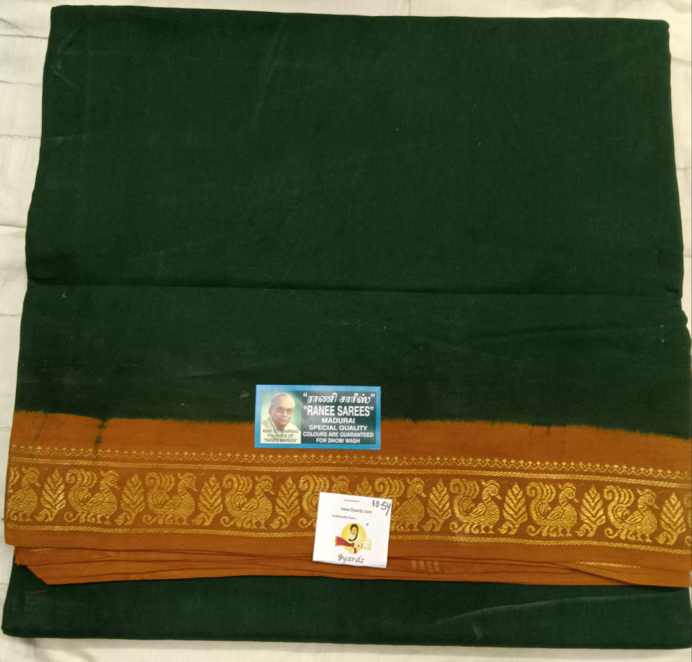 Ranee voyal saree 10.5yardz(9.5mtrs)