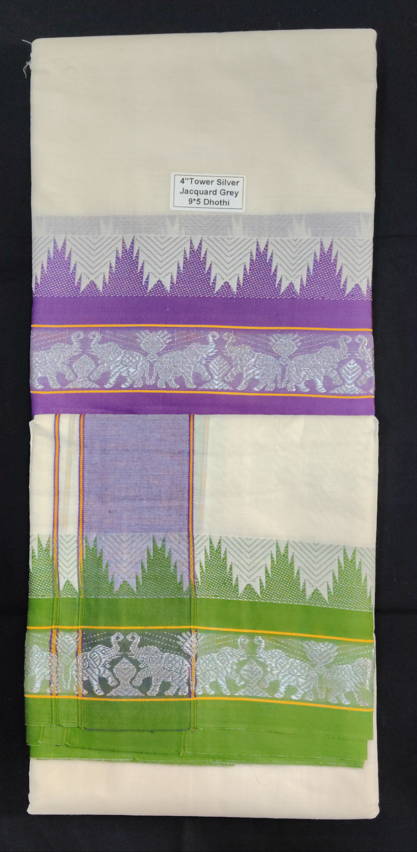 Cotton Dhothi Jacquard 9*5