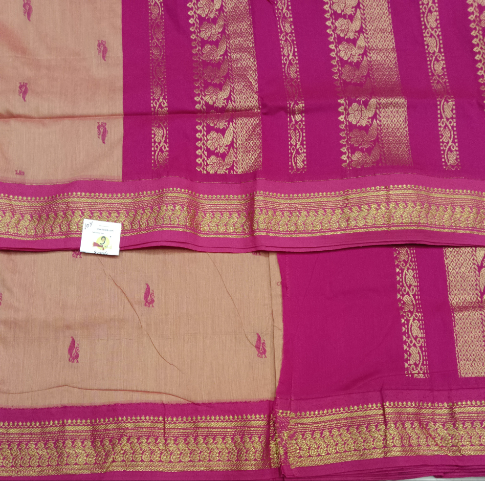 Kalyani Cotton Butta  9.5yardz