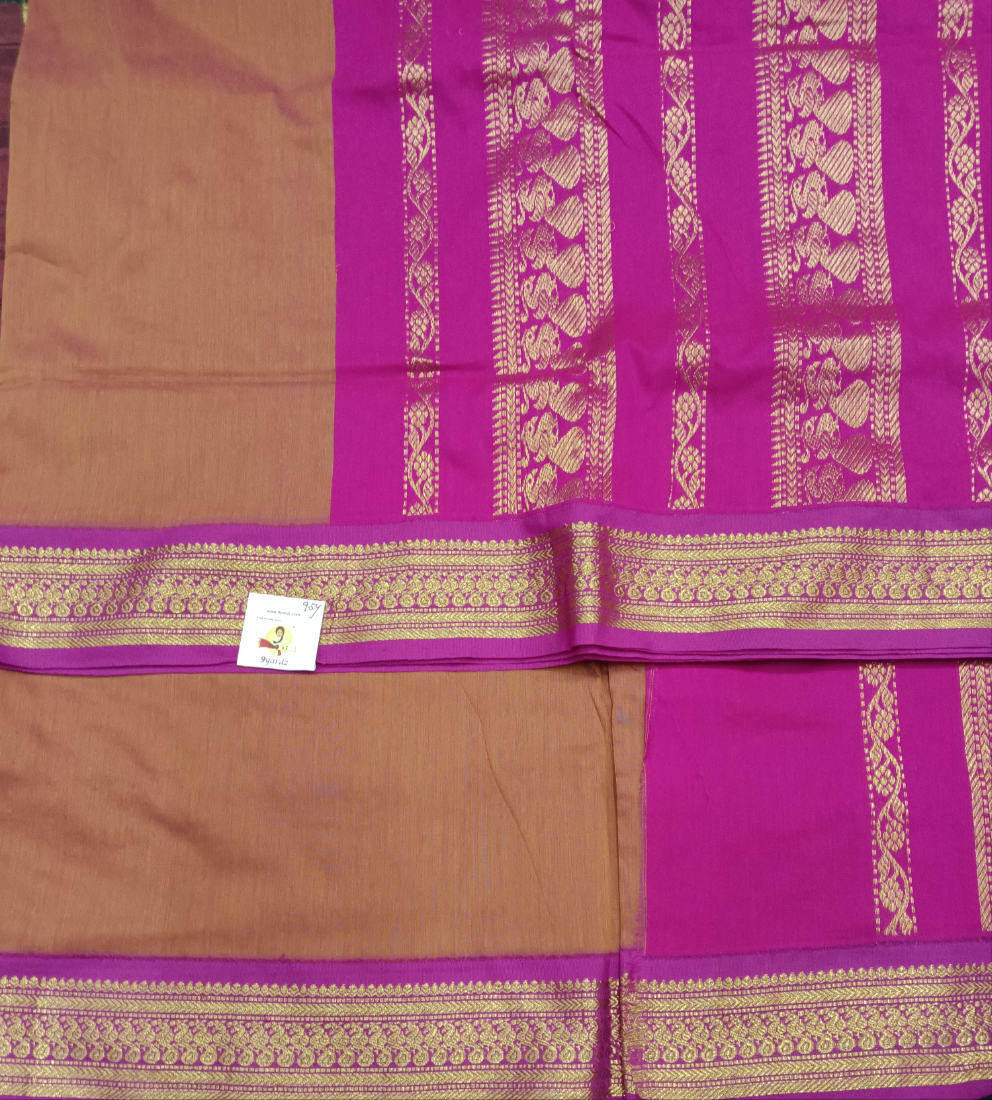 Kalyani Cotton Plain 9.5yardz