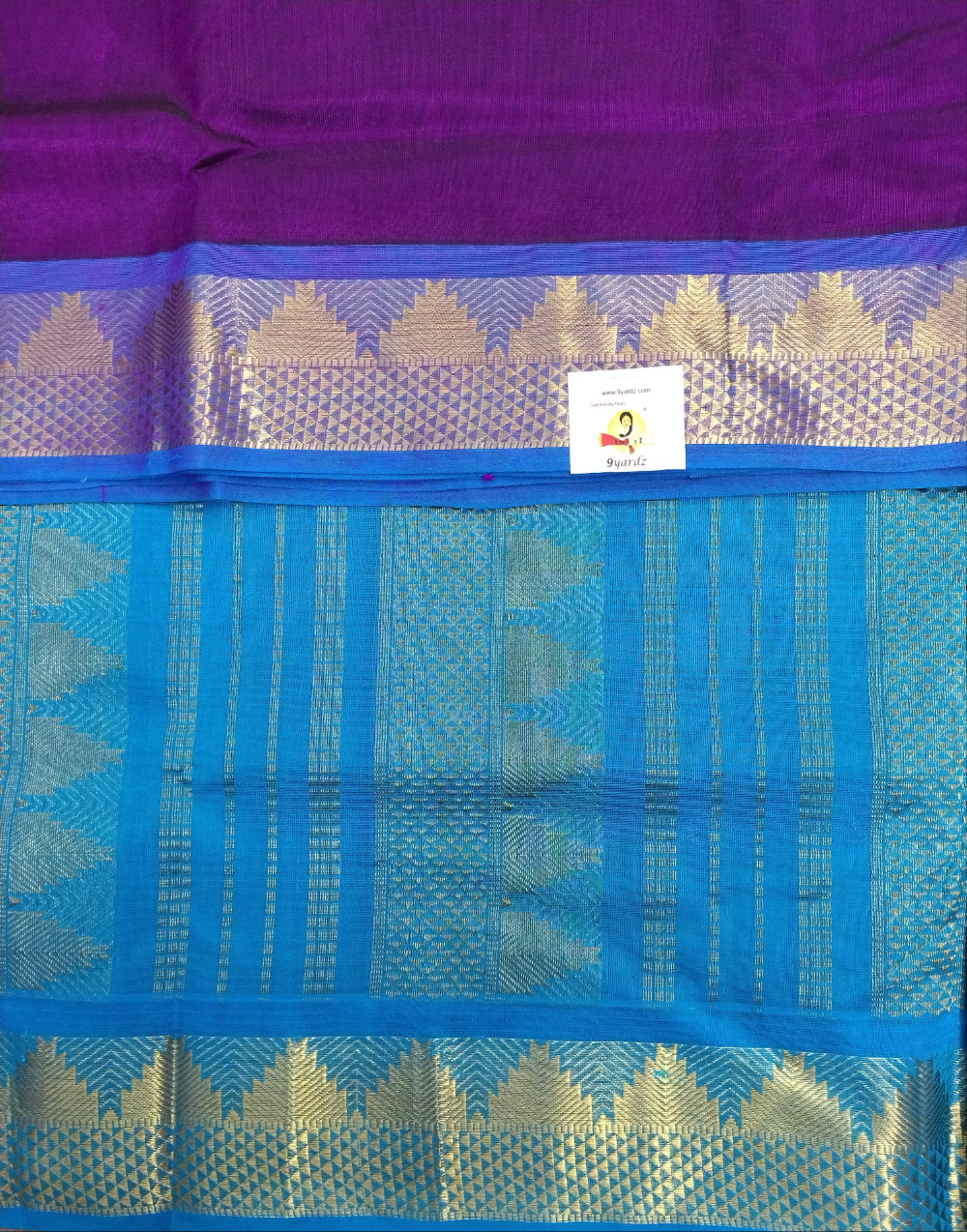 Pure silk cotton 12yardz