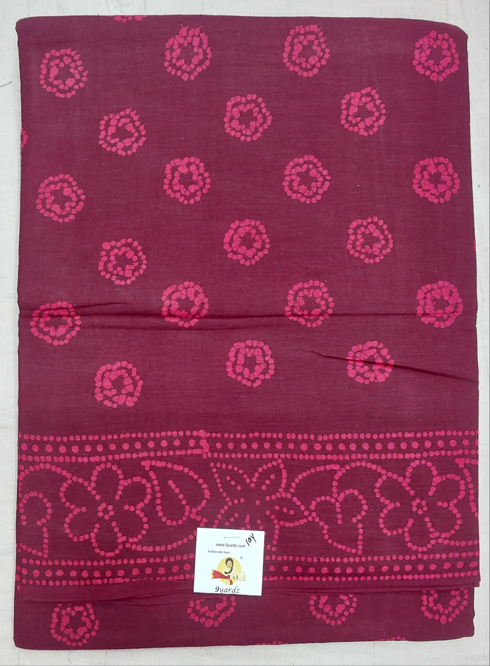 Sungudi cotton 10 yards madisar