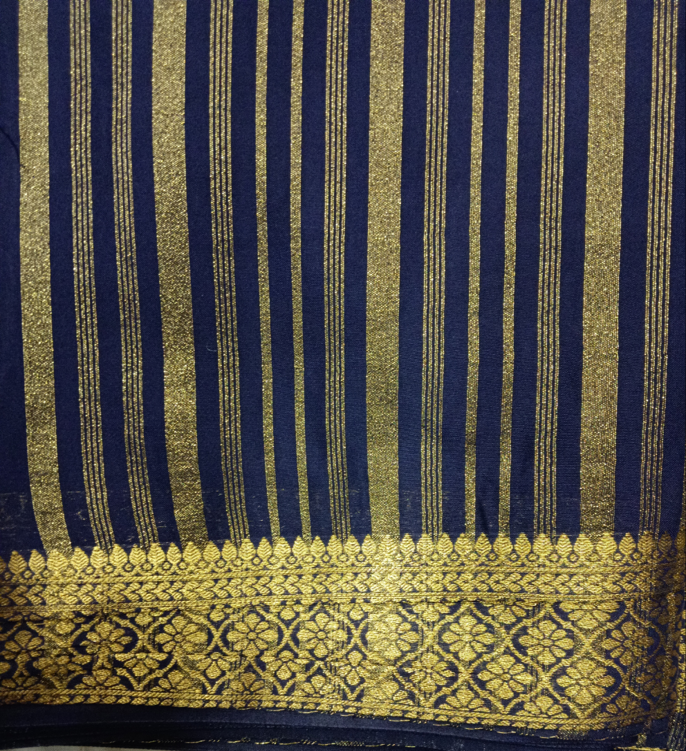 Mysore crepe silk (synthetic)